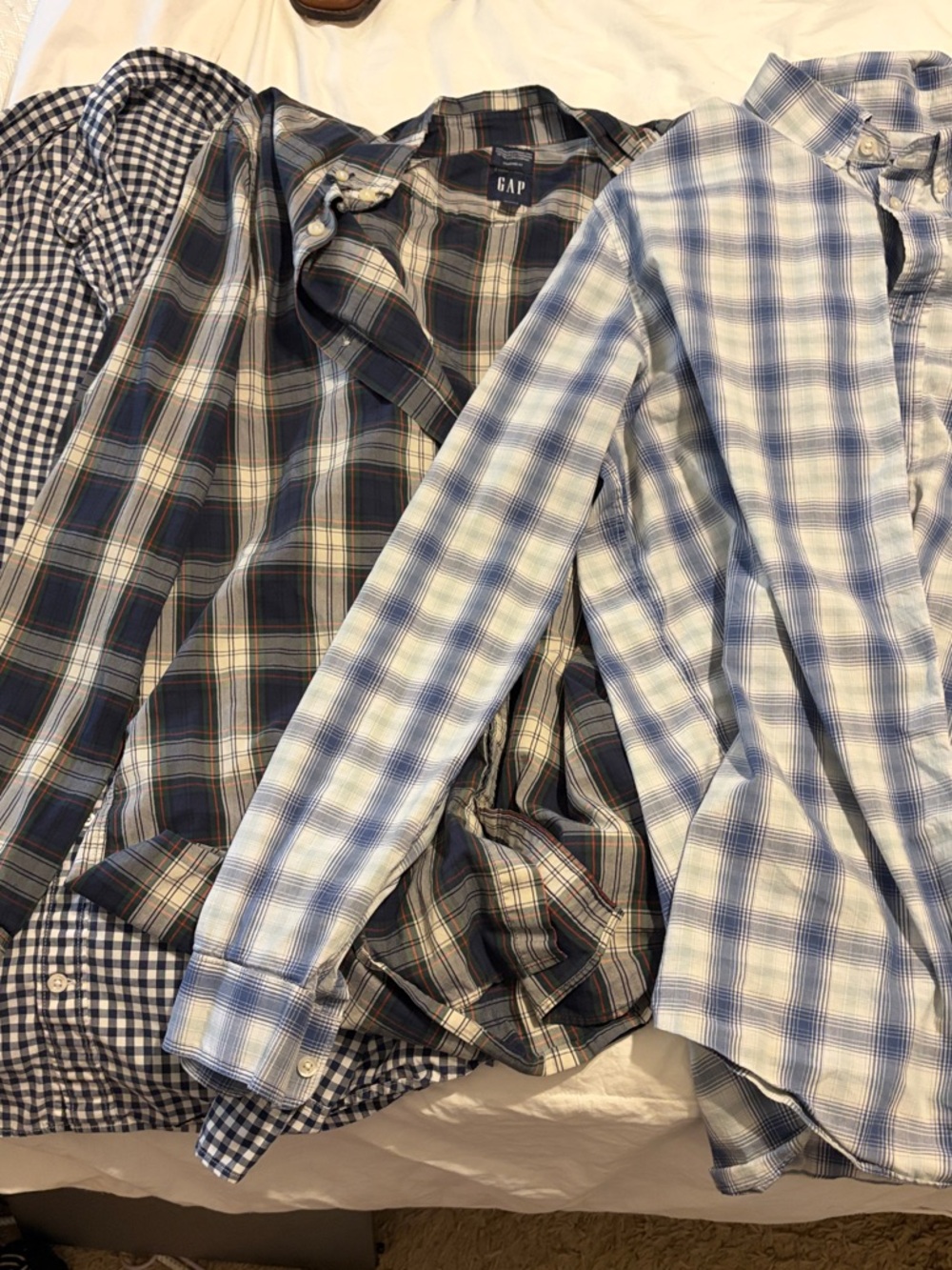 Bundle of 3-LT- GAP Men's Button-Downs